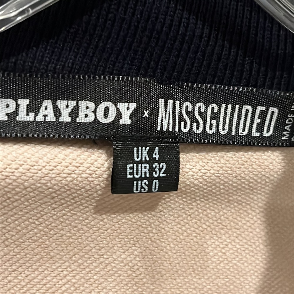 Deadstock PLAYBOY x MISSGUIDED Crop Pull Over - Picture 7 of 16